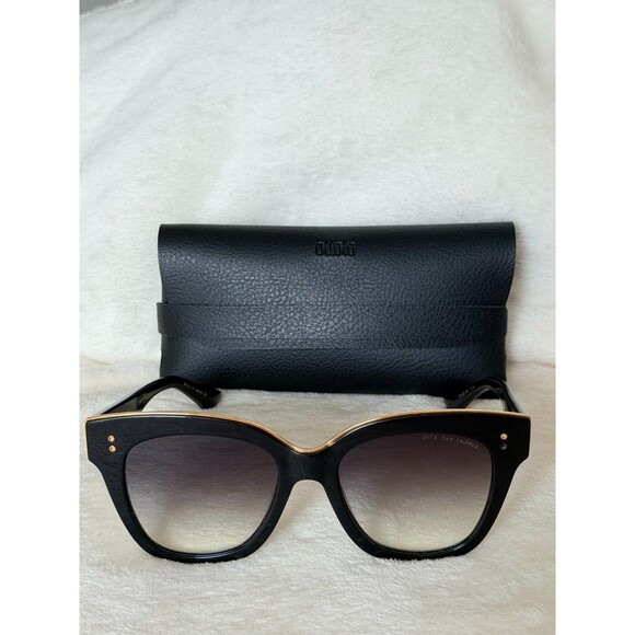 DITA Day Tripper 22031-A-BLK-GLD 55mm Sunglasses Black Gold AS IS For Repair De main image 6